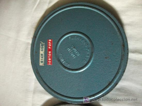 Cine: 2 antiguas latas para Película - 18 cms de diámetro - - Foto 2 - 27630702